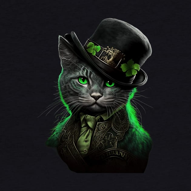 St Patricks Day Cat My Lucky Charm Kitty Kitten Cats by Kertz TheLegend